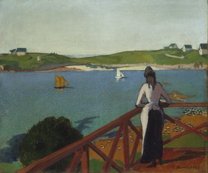 Odpoledne v Saint-Briac, 1887