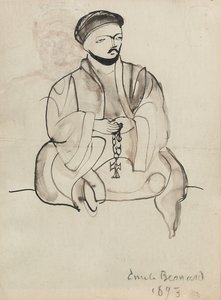 Koptský kněz, 1893 od Emile Bernard