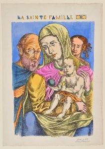 Svatá rodina od Emile Bernard