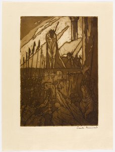 Č. 40 – „Kristus s trnovou korunou a v šarlatovém rouchu.“ od Emile Bernard