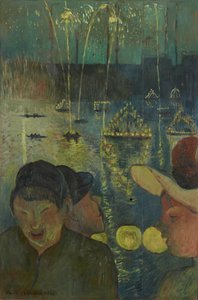 Noční festival, 1888 od Emile Bernard