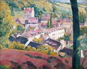 Pont-Aven viděný z Bois D