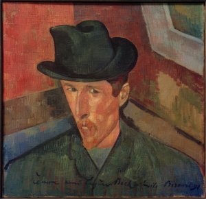 Portrét Eugèna Bocha od Emile Bernard