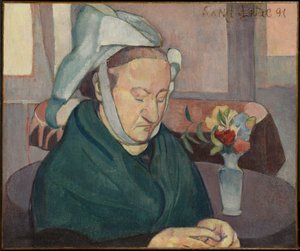 Portrét madame Lemasson od Emile Bernard