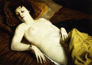 Spící akt s náramkem; Nu Couche au Bracelet, 1930