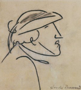Studie bretaňského muže od Emile Bernard