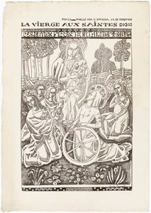 Svaté panny od Emile Bernard