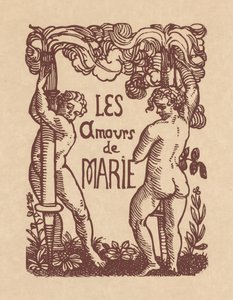 Lásky od Pierra Ronsarda: Lásky Marie od Emile Bernard