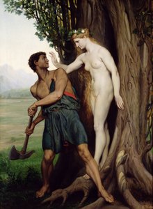 Hamadryad, 1870 od Emile Bin