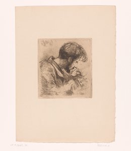 Portrét Jeden Paul Adolphe Rajon od Emile Boilvin