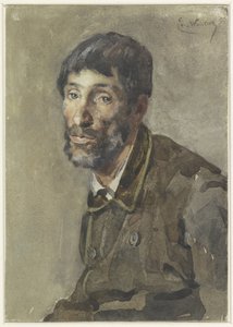 Portrét muže od Emile Charles Wauters