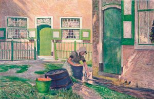 Ferme en Zud-Beveland, c1899 od Emile Claus