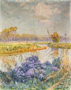 La Lys - De Leie, narozen 1902 od Emile Claus