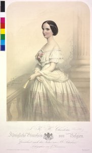 Belgická královská princezna I K. H. Charlotte od Emile Desmaisons
