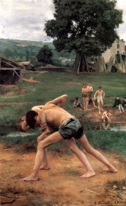 Zápas La Lutte, 1889.