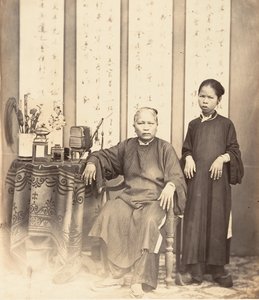 Annamské ženy, Cochin, Čína, 1866.