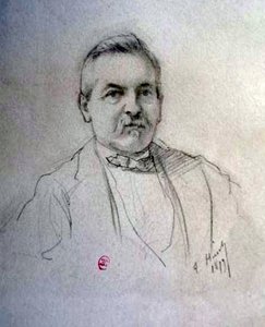Félix Roguet (1823-1888) (A05) od Emile Hirsch