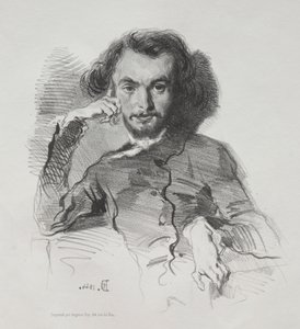 Charles Pierre Baudelaire od Emile Isidore Deroy