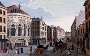 Louis Philippe opouští královský palác, 31. července od Emile Jean Horace Vernet