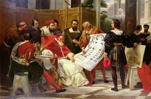 Papež Julius II. nařídil Bramante, Michelangelovi a Raphaelovi postavit Vatikán a St. Peter