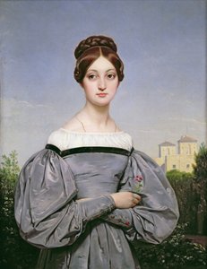 Portrét Louise Vernetové (1814-45) Dcera umělce