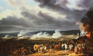 Bitva u Jemappes, 1792, 1821. od Emile Jean Horace Vernet