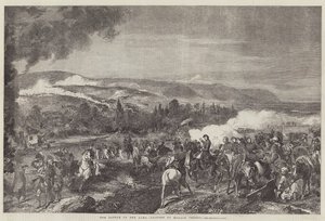 Bitva u Almy od Emile Jean Horace Vernet