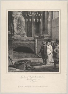 Rafaelova hrobka, otevřena 14. září 1833, Pantheon, Řím, 1833. od Emile Jean Horace Vernet