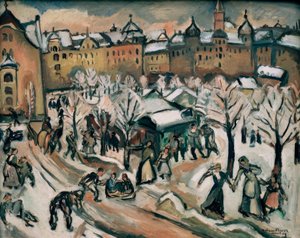Neige v Mnichově