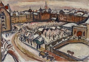 Sníh v Mnichově od Emile Othon Friesz