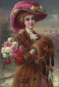 Zimní kráska, 1910 od Emile Vernon