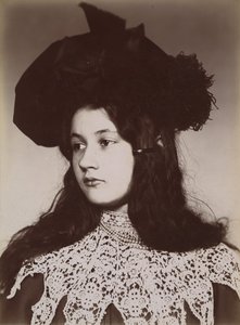 Denise Zola, ca. 1900. od Emile Zola