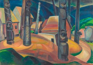 Emily Carr, vesnice Kispiox
