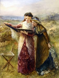 The Sketch Book (akvarel na papíře)