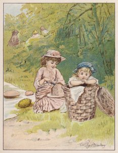 Piknik (barevné lito) od Emily Harding