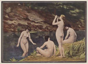 Nymfy (barevné lito) od Emmanuel Benner