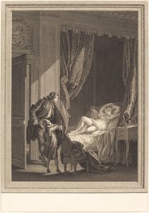 Ráno od Emmanuel Jean Nepomucène de Ghendt after Pierre Antoine Baudouin