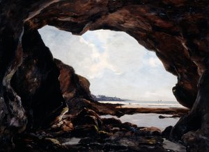 Jeskyně Ris, Douarnenez, 1876 od Emmanuel Lansyer