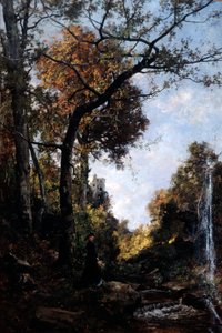 Podzimní procházka, 1869. od Emmanuel Lansyer