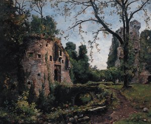 Bastion des Ormes, interiér Château de Clisson od Emmanuel Lansyer