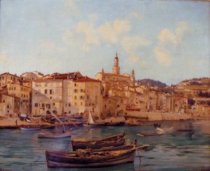 Přístav Menton 1891 (malba)