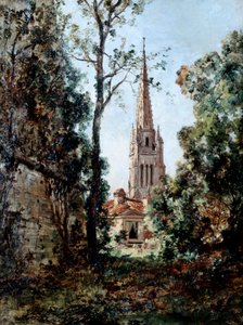 Pohled z parku Barou v dopoledních hodinách, 1889. od Emmanuel Lansyer