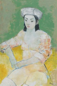 Tanečnice (olej na palubě) od Endre Roder