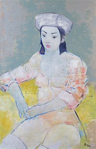 Tanečnice, 2004 (olej na plátně) od Endre Roder