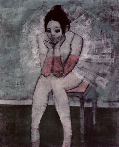 Tutu (olej na plátně) od Endre Roder