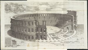 Arena van Verona Mirror of Roman Magnificence (název série) od Enea Vico