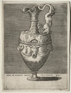 Ewer zdobený delfíny, 1543.