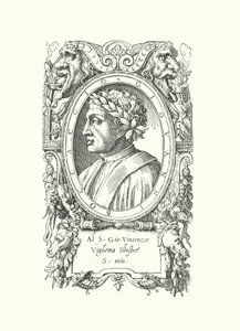 Giovanni Boccaccio , italský básník, romanopisec a humanista