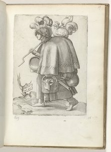 Militis Germani uxor (title on object) Duitse soldatenvrouw, gekleed volgens de mode van ca. 1550 Diversarum gentium nostrae aetatis habitus   1328231   cs       czech Successfully Translated  Original: Study of a Tulip (Perregoen Machieu) Translat: Study  od Enea Vico
