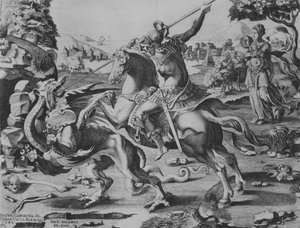 St George Killing the Dragon, 1542.